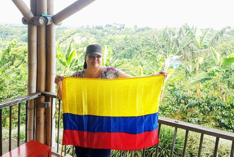Michelle Gaudet in Colombia Travel Agent Appreciation Edition