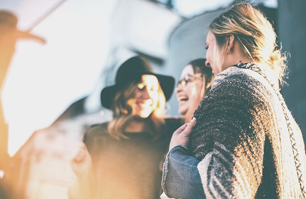 Group of ladies laughing