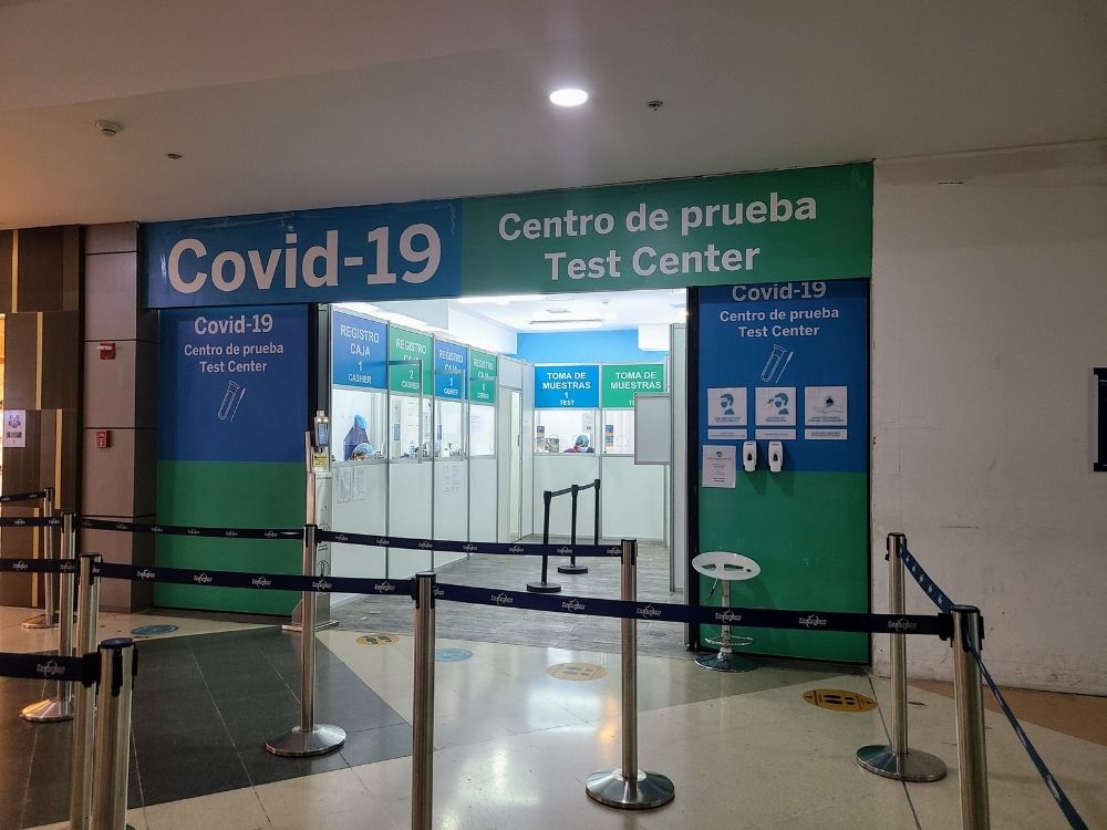 Covid testing centre